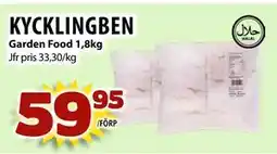 Matvärlden Tensta KYCKLINGBEN erbjuda