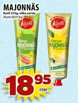 Matvärlden Tensta Kavli 275g, olika sorter erbjuda