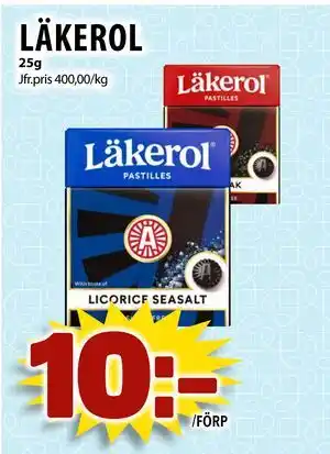 Matvärlden Tensta LÄKEROL erbjuda
