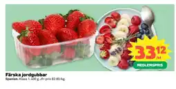 Coop Färska jordgubbar erbjuda