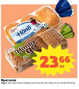Coop Pågen Mjukt bröd erbjuda