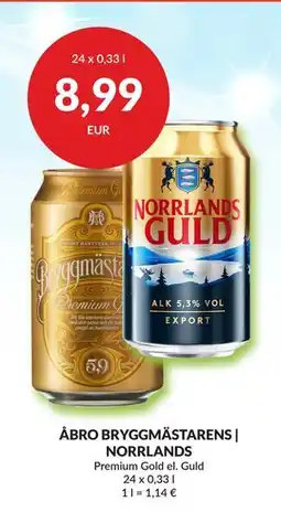 Nielsen Discount ÅBRO BRYGGMÄSTARENS | NORRLANDS, EUR 8.99 erbjuda