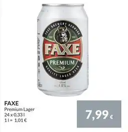 Nielsen Discount FAXE, EUR 7.99 erbjuda