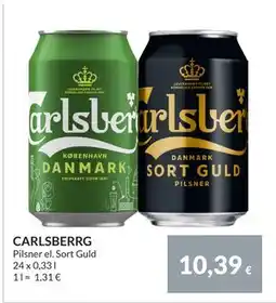Nielsen Discount CARLSBERRG, EUR 10.39 erbjuda