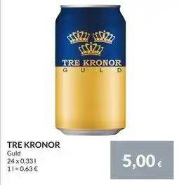 Nielsen Discount TRE KRONOR, EUR 5 erbjuda