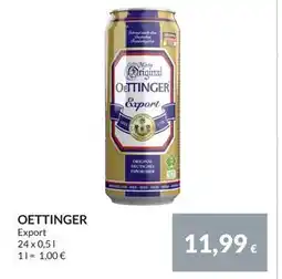 Nielsen Discount OETTINGER, EUR 11.99 erbjuda