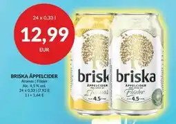 Nielsen Discount BRISKA ÄPPELCIDER, EUR 12.99 erbjuda