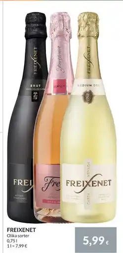 Nielsen Discount FREIXENET, EUR 5.99 erbjuda