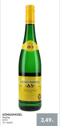 Nielsen Discount KÖNIGSMOSEL, EUR 3.49 erbjuda