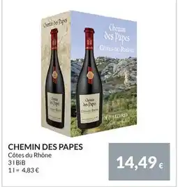 Nielsen Discount CHEMIN DES PAPES, EUR 14.49 erbjuda