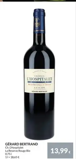 Nielsen Discount GÉRARD BERTRAND, EUR 13.99 erbjuda