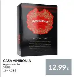 Nielsen Discount CASA VINIRONIA, EUR 12.99 erbjuda