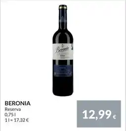 Nielsen Discount BERONIA, EUR 12.99 erbjuda