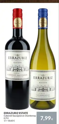 Nielsen Discount ERRAZURIZ ESTATE, EUR 7.99 erbjuda