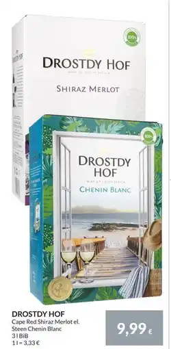 Nielsen Discount DROSTDY HOF, EUR 9.99 erbjuda