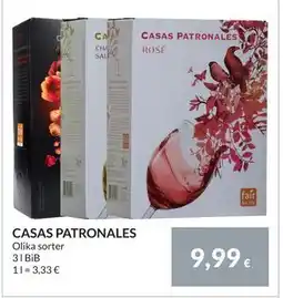 Nielsen Discount CASAS PATRONALES, EUR 9.99 erbjuda