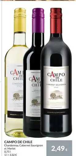 Nielsen Discount CAMPO DE CHILE, EUR 2.49 erbjuda