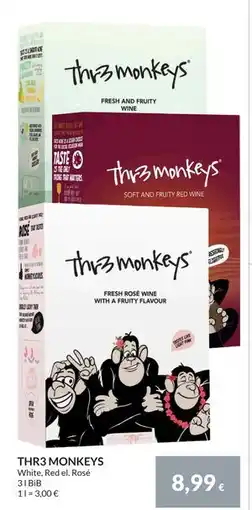 Nielsen Discount THR3 MONKEYS, EUR 8.99 erbjuda