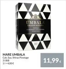 Nielsen Discount MARE UMBALA, EUR 11.99 erbjuda