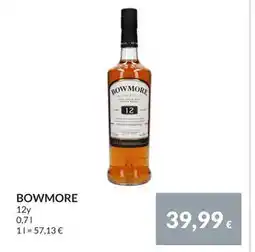 Nielsen Discount BOWMORE, EUR 39.99 erbjuda
