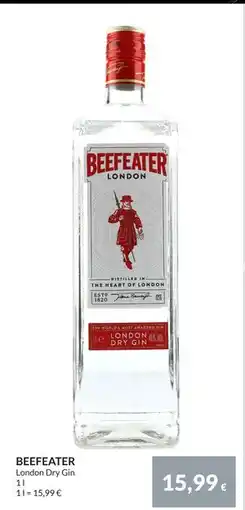 Nielsen Discount BEEFEATER, EUR 15.99 erbjuda