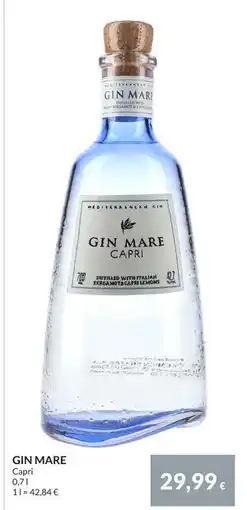 Nielsen Discount GIN MARE, EUR 29.99 erbjuda
