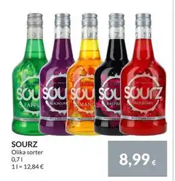 Nielsen Discount SOURZ, EUR 8.99 erbjuda