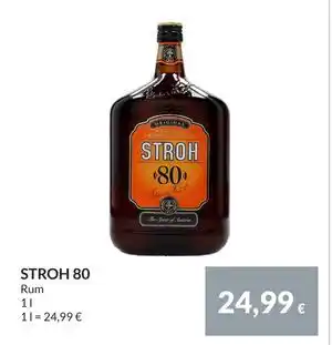 Nielsen Discount STROH 80, EUR 24.99 erbjuda