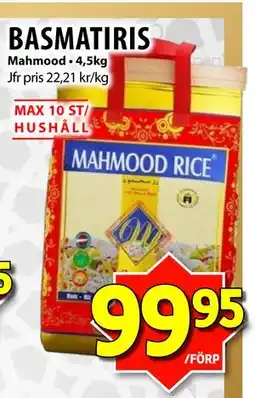 Matvärlden Tensta BASMATIRIS erbjuda