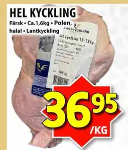 Matvärlden Tensta HEL KYCKLING erbjuda