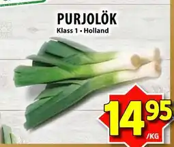 Matvärlden Tensta PURJOLÖK erbjuda