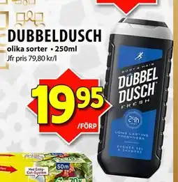 Matvärlden Tensta DUBBELDUSCH erbjuda