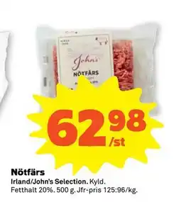 Stora Coop Nötfärs erbjuda