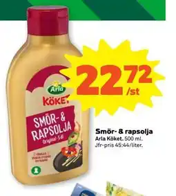 Stora Coop Smör- & rapsolja erbjuda