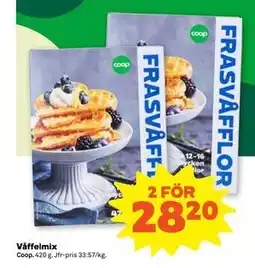Stora Coop Våffelmix erbjuda
