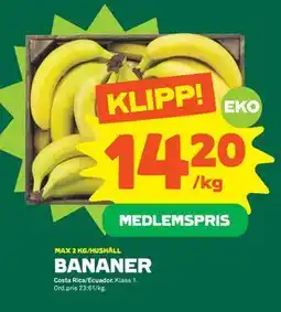 Stora Coop BANANER erbjuda