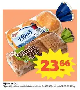 Coop Mjukt bröd erbjuda