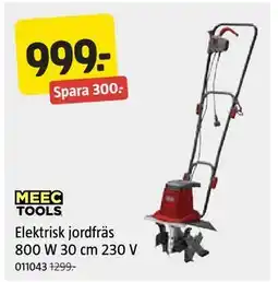 Jula Elektrisk jordfräs 800 W 30 cm 230 V erbjuda