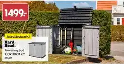 Jula Förvaringsbod 130x110x74 cm erbjuda