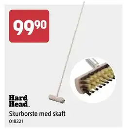 Jula Skurborste med skaft erbjuda