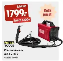 Jula Plasmaskärare 40 A 230 V, Medlemspris erbjuda