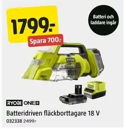 Jula Batteridriven fläckborttagare 18 V erbjuda