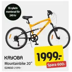 Jula Mountainbike 20” erbjuda