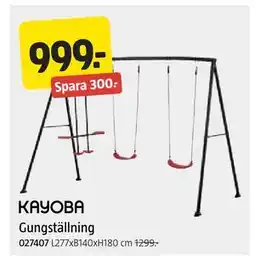 Jula Gungställning erbjuda