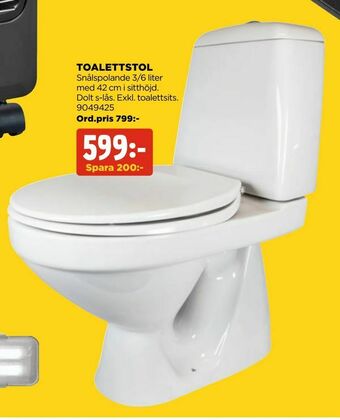 Jem&Fix Toalettstol erbjuda