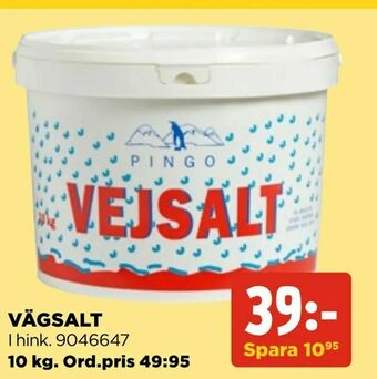 Jem&Fix Vägsalt erbjuda
