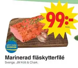Matöppet Marinerad fläskytterfilé erbjuda