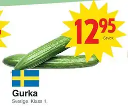 Matöppet Gurka erbjuda