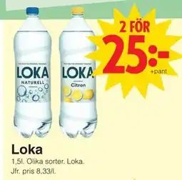 Matöppet Loka erbjuda