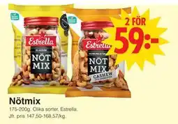 Matöppet Nötmix erbjuda